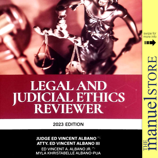 Albano (2021/2023) - Legal & Judicial Ethics - Bar Reviewer - by Judge