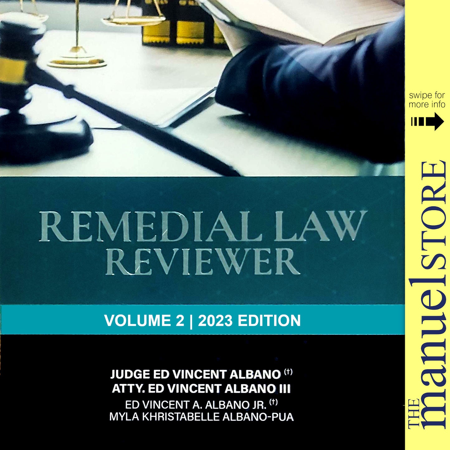 Albano Rem Vol. 2 (2022/2023) - Remedial Law Reviewer - Volume II Two Evidence SpecPro Criminal