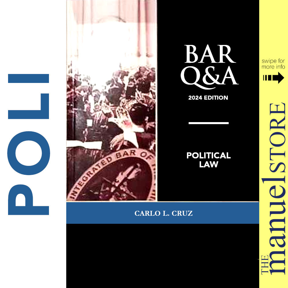 Bar Q&A (2024 Ed.) - Political Law - Carlo Cruz - Questions and Answers