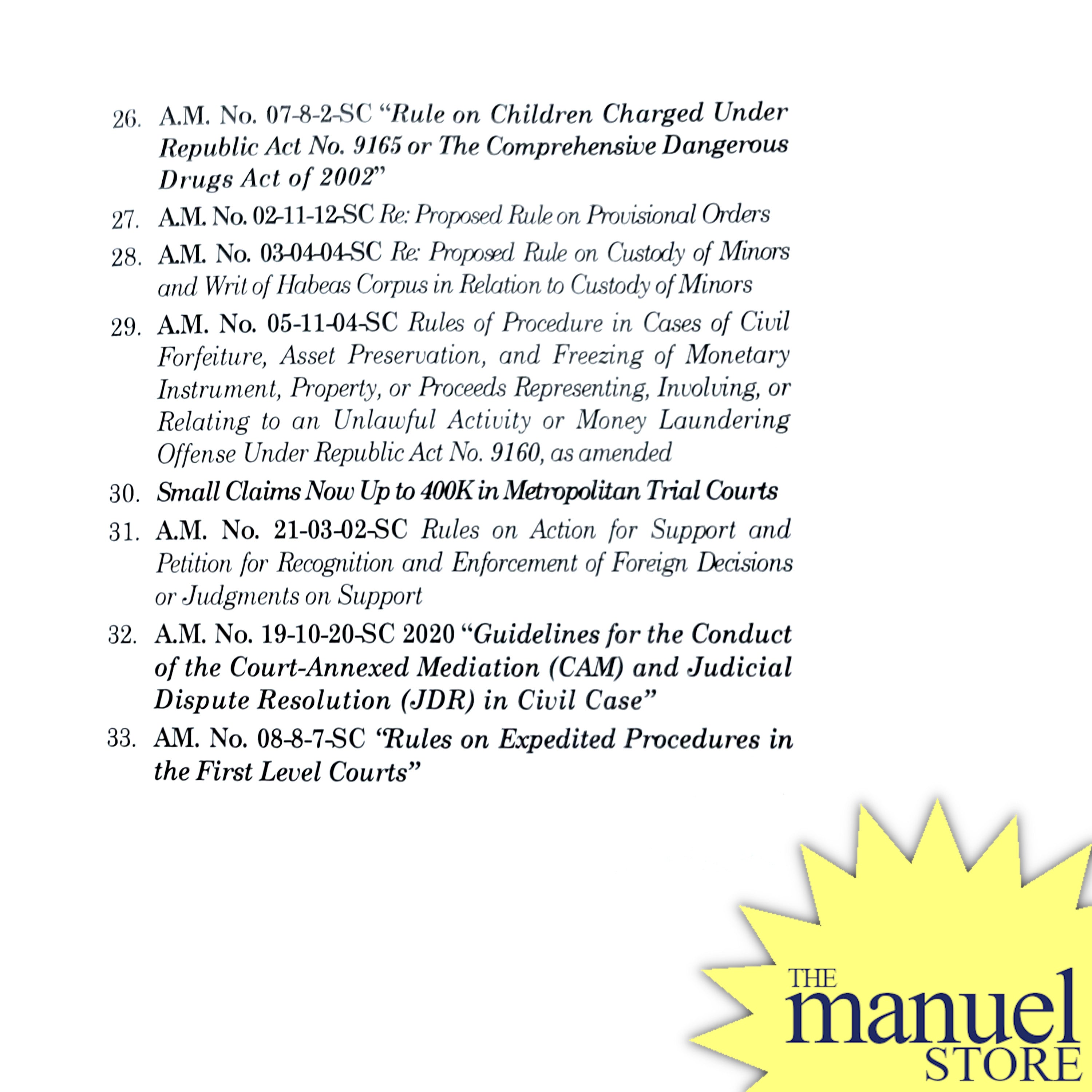 Codal (Central)(2023) Revised Rules of Court 2020 2019 Civil Procedure ...