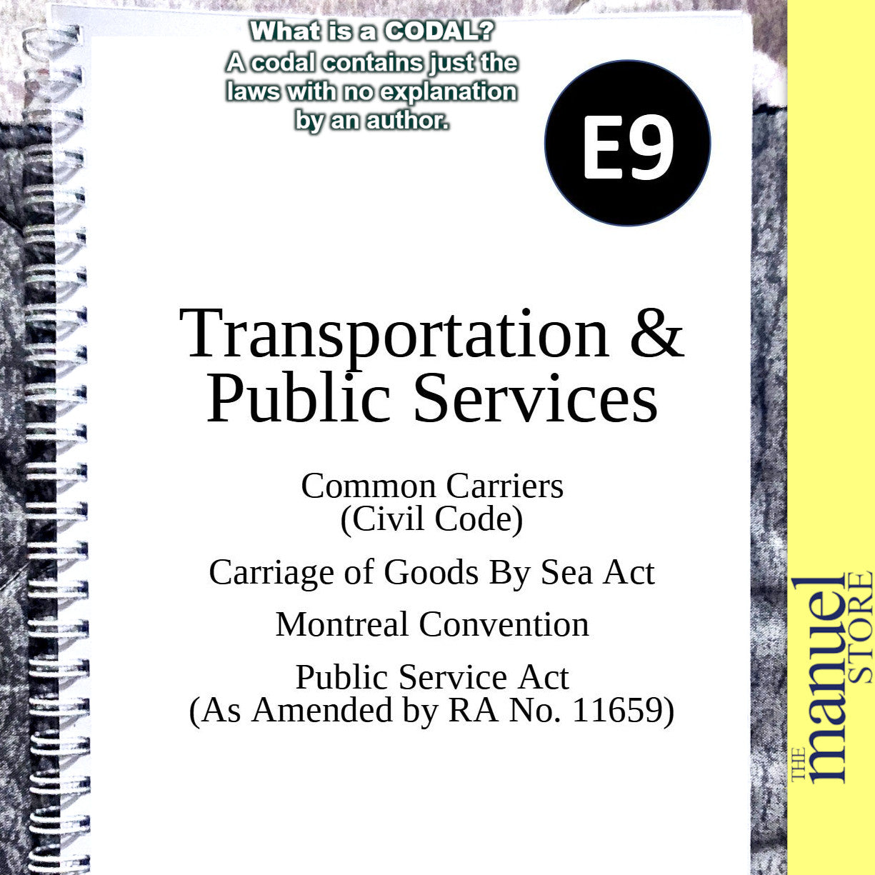 Codal Notebook (2023) - Commercial Laws - Revised Corporation Code Neg ...