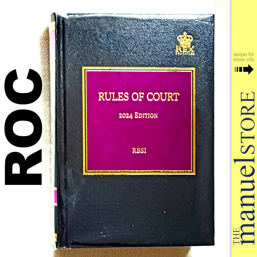 Codal (Rex) (2024) Revised Rules of Court - amended 2019 Civil Procedure, Evidence Remedial