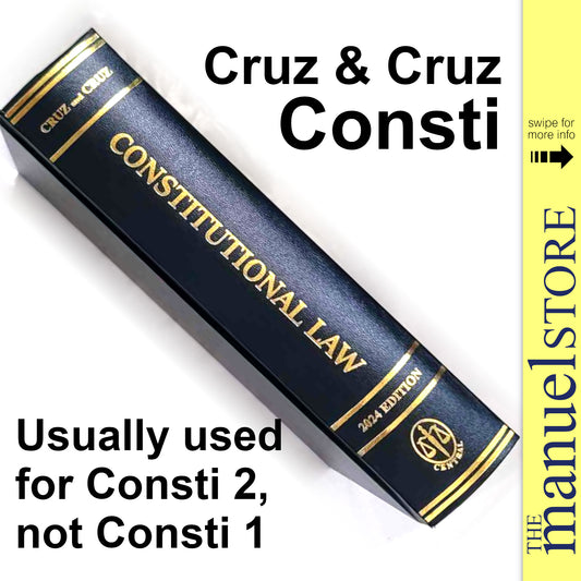 Cruz (2024) - Constitutional Law - by Isagani & Carlo