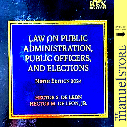 De Leon (2024) - Public Officers and Election, Law on - by Hector Administrative Administration