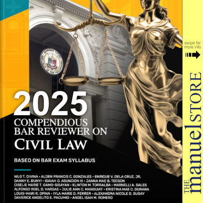 Compendious (2025) Bar Reviewer on - with Dean Nilo Divina Review Series Syllabus Based Exam Q&A