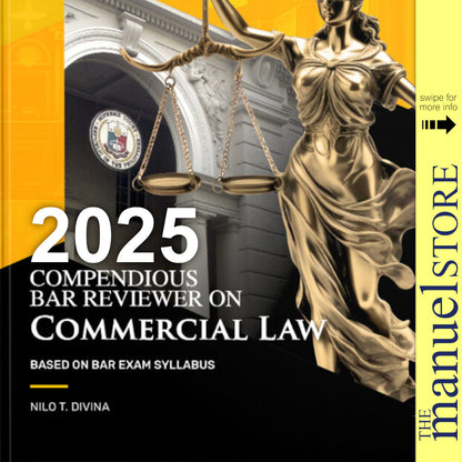 Compendious (2025) Bar Reviewer on - with Dean Nilo Divina Review Series Syllabus Based Exam Q&A
