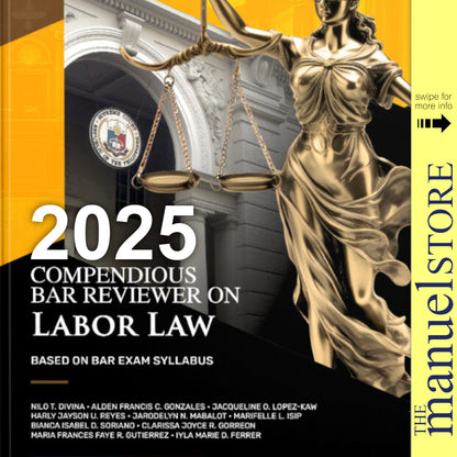 Compendious (2025) Bar Reviewer on - with Dean Nilo Divina Review Series Syllabus Based Exam Q&A