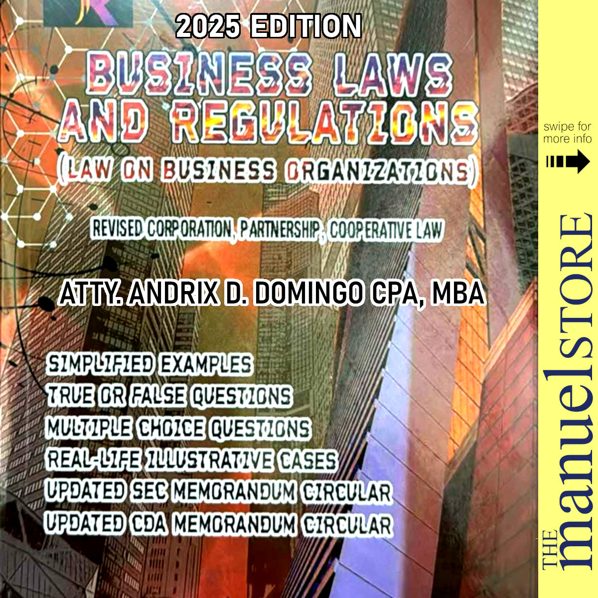 Domingo (2024) - Partnership, Revised Corporation Code, Cooperative Law - by Andrix - Business Laws and Regulations