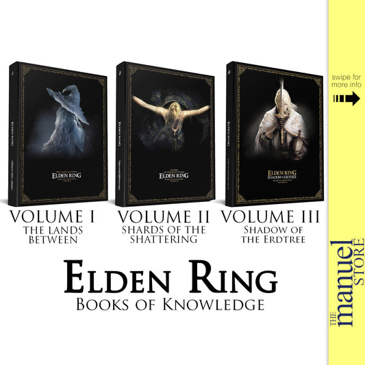 Elden Ring (Hardcover) - Books of Knowledge Book I II 1 2 X Lands Between Shards the Shattering