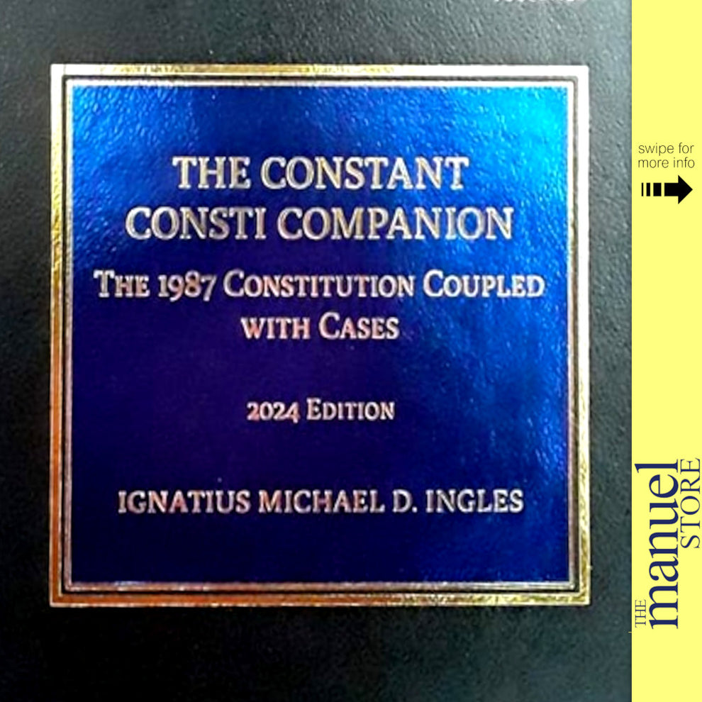 Codals Consti Ingles (2024) The Constant Consti Companion 1987 Constitution Coupled ...