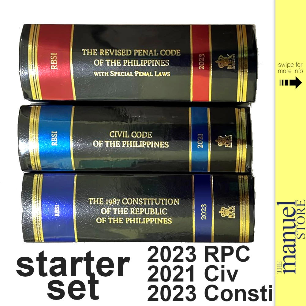Codal Set (Rex) Freshmen - Civil, 1987 Constitution, Revised Penal Cod ...