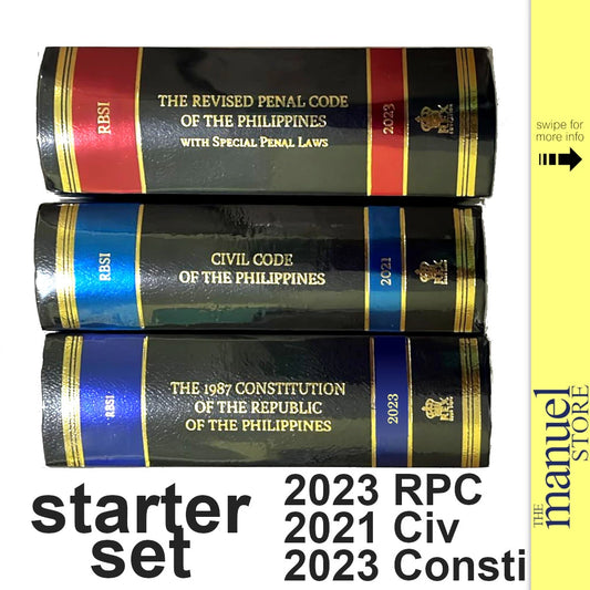 Codal Set (Rex) Freshmen - Civil, 1987 Constitution, Revised Penal Code Philippines Freshman Bundle