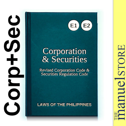 Pocket Codal (2023) - Commercial Laws of the Philippines - Manuel Store - Corporation Insurance IPL