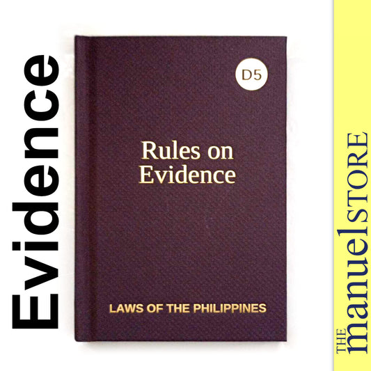 Pocket Codal (2024) - Rules of Evidence