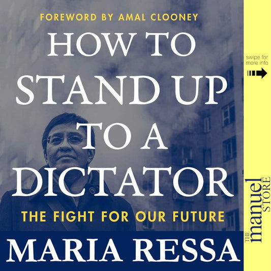 Maria Ressa (2022 Hardcover) - How to Stand Up to a Dictator - Nobel Peace Prize Rappler CEO