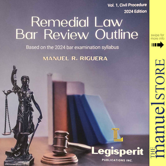 Riguera (2023/2024) Vol. 1 - Primer-Reviewer on Remedial Law - Civil Procedure - Volume One I