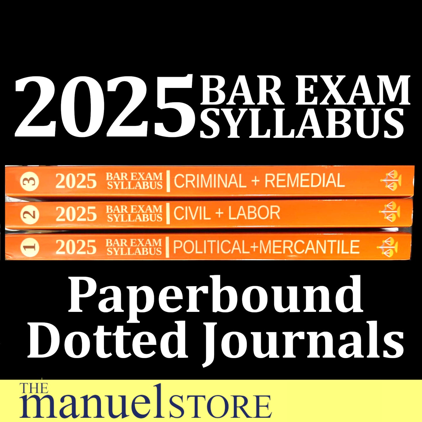 Bar Syllabus (202X) - Examination Notebook Binder Outline Space for Exam Notes Lopez