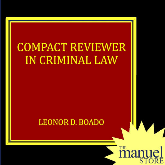 Boado (2023) - Compact Reviewer in Criminal Law