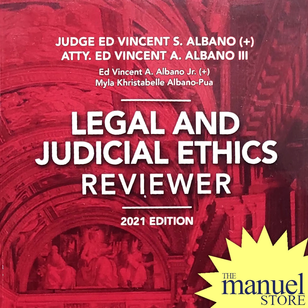 Albano (2021/2023) - Legal & Judicial Ethics - Bar Reviewer - by Judge