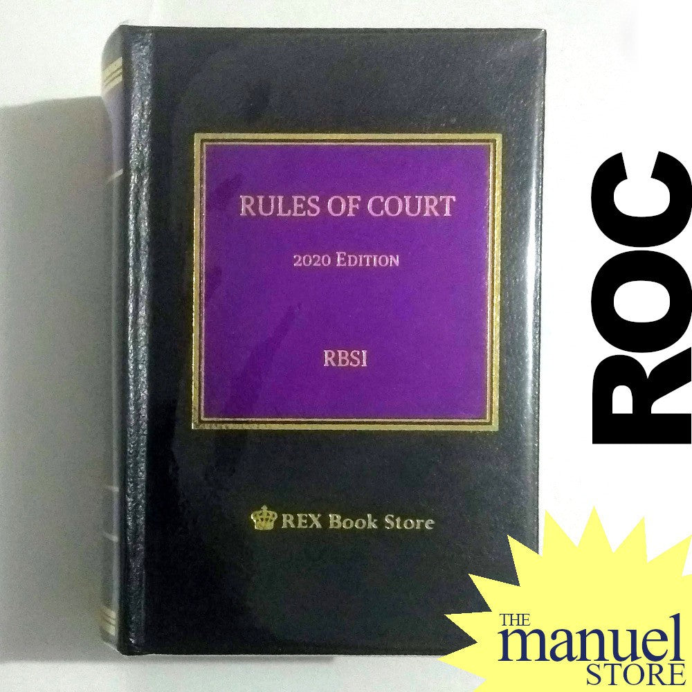 Codal (Rex) (2024) Revised Rules of Court - amended 2019 Civil Procedure, Evidence Remedial