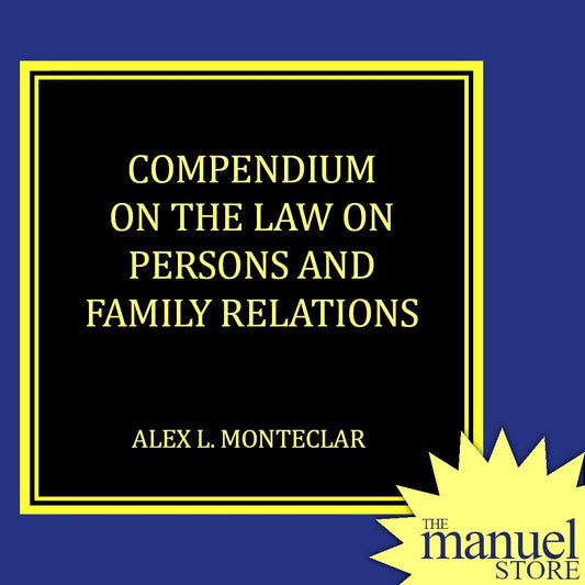 Monteclar (2017) - Persons and Family Relations, Compendium on the Law on