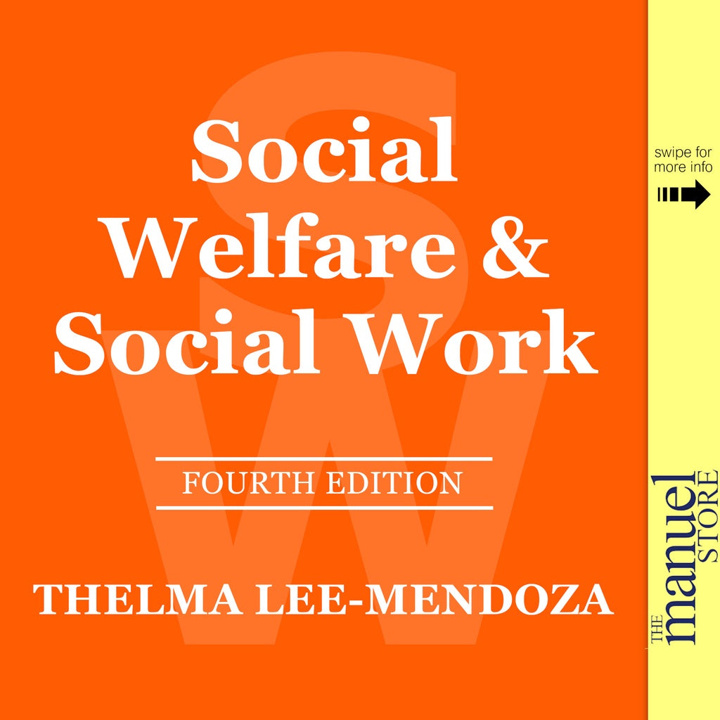 Thelma Lee Mendoza (2022) - Social Welfare and Social Work - Orange Book - Fourth 4th Edition by
