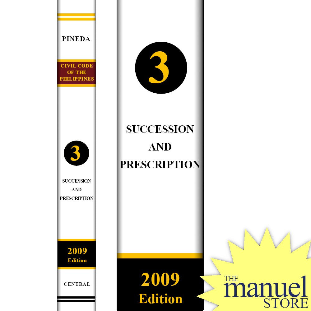 Pineda Vol. 3 (2009) - Prescription and Succession - Civil Code Annotated