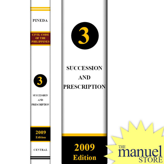 Pineda Vol. 3 (2009) - Prescription and Succession - Civil Code Annotated