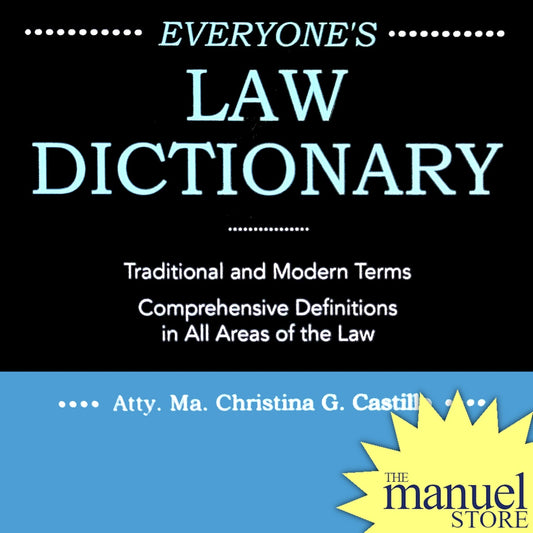 Castillo (2022) Everyone's Law Dictionary Legal Definitions Terms Comprehensive