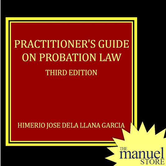 Dela Llana Garcia (2020) - Probation Law, Practitioner's Guide on