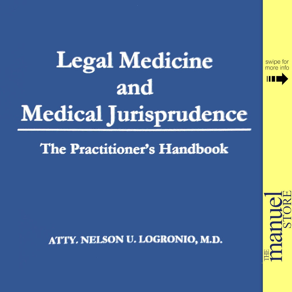 Logronio (2022) - Legal Medicine and Medical Jurisprudence: The Practitioner’s Handbook - by Nelson