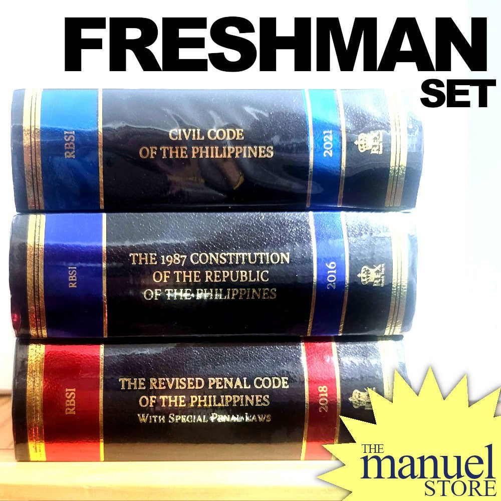Codal Set (Rex) Freshmen - Civil, 1987 Constitution, Revised Penal Cod ...
