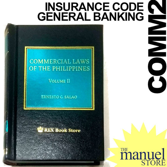 Codal (Rex) (2019) - Vol. 2 Commercial Laws - includes Insurance Code and General Banking Volume II