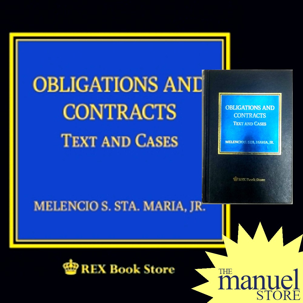 Sta. Maria (2017) - Obligations and Contracts - Text and Cases - Civil Law - ObliCon