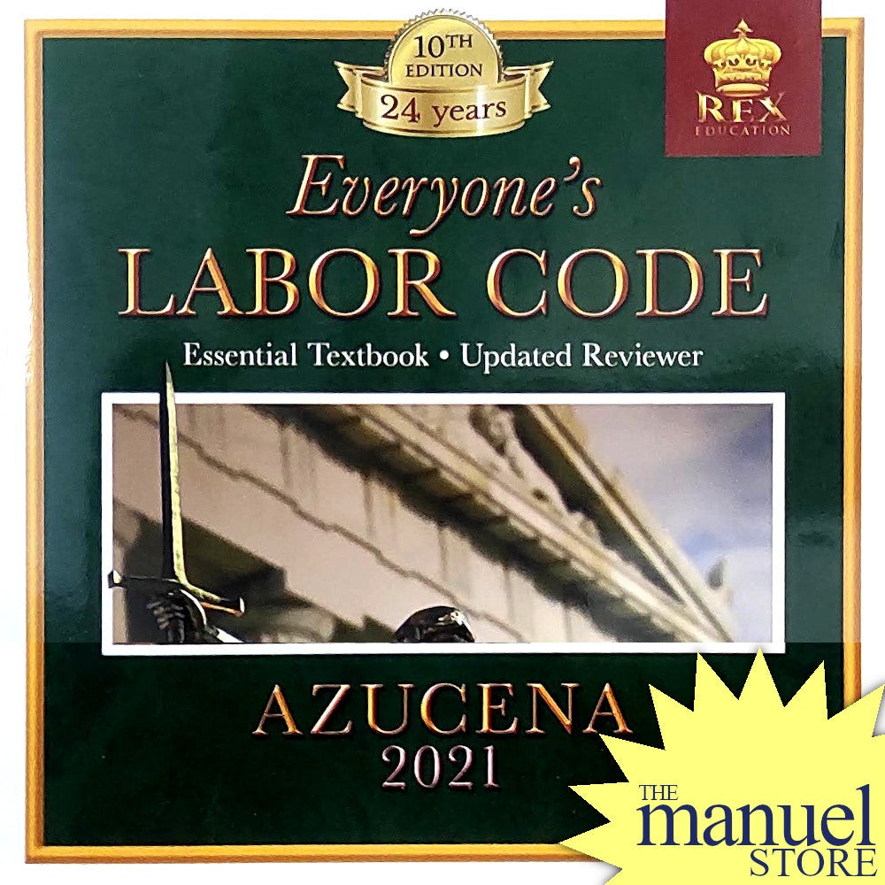 Azucena (2021) - Everyone's Labor Code - Law Reviewer – themanuelstore