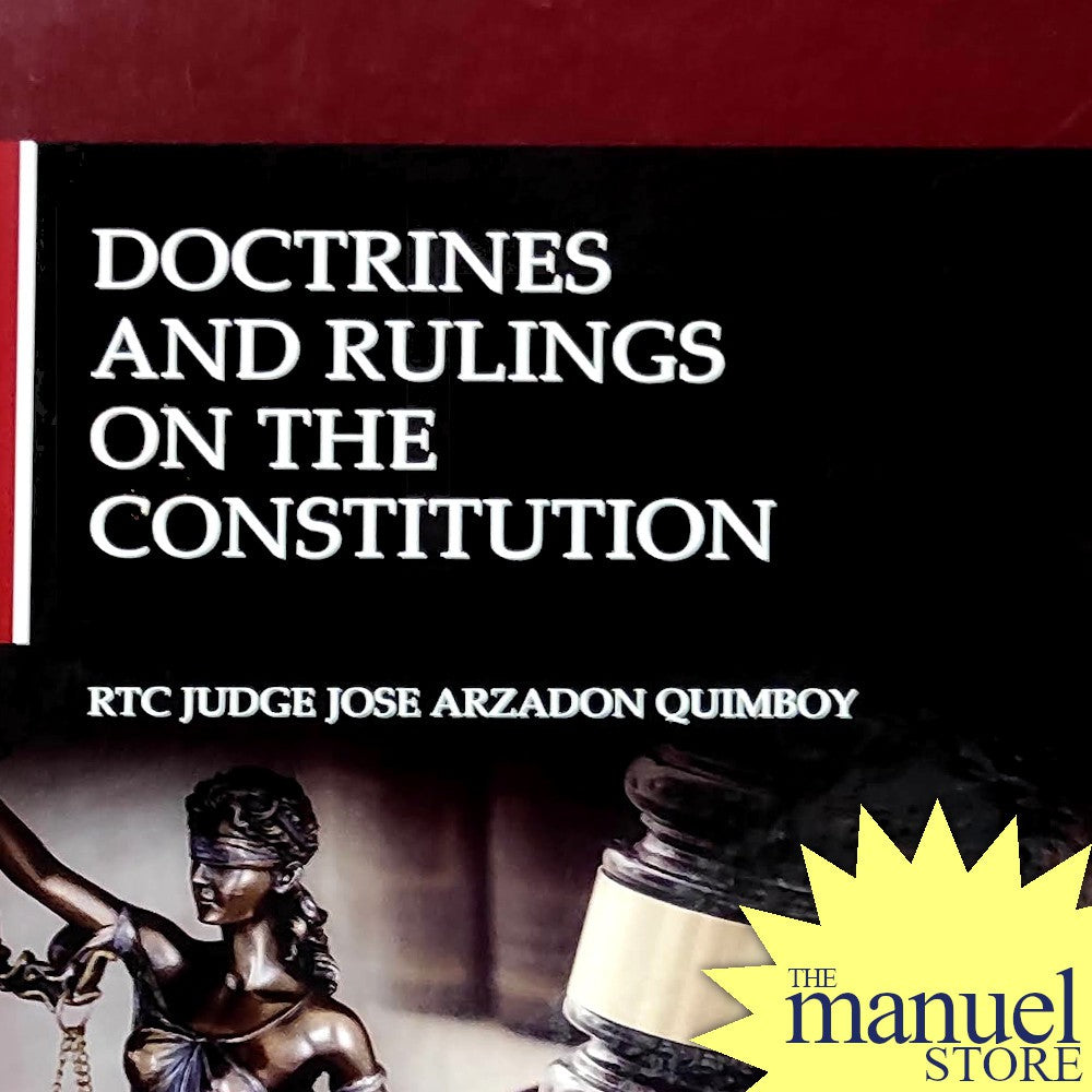 Quimboy (2021) - Constitution, Doctrines and Rulings on the