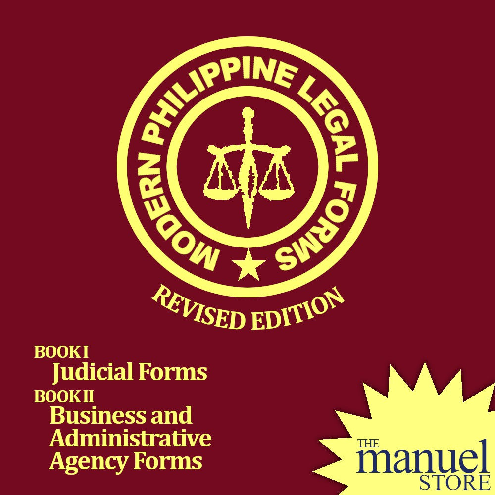 Tanada + Rodrigo (2004 Reprint) - Modern Legal Forms, Philippine - Vol I/II - Volume 1/2