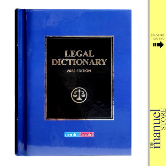 Legal Dictionary (2022) - Pocket-sized - Central - Law Terms and Phrases