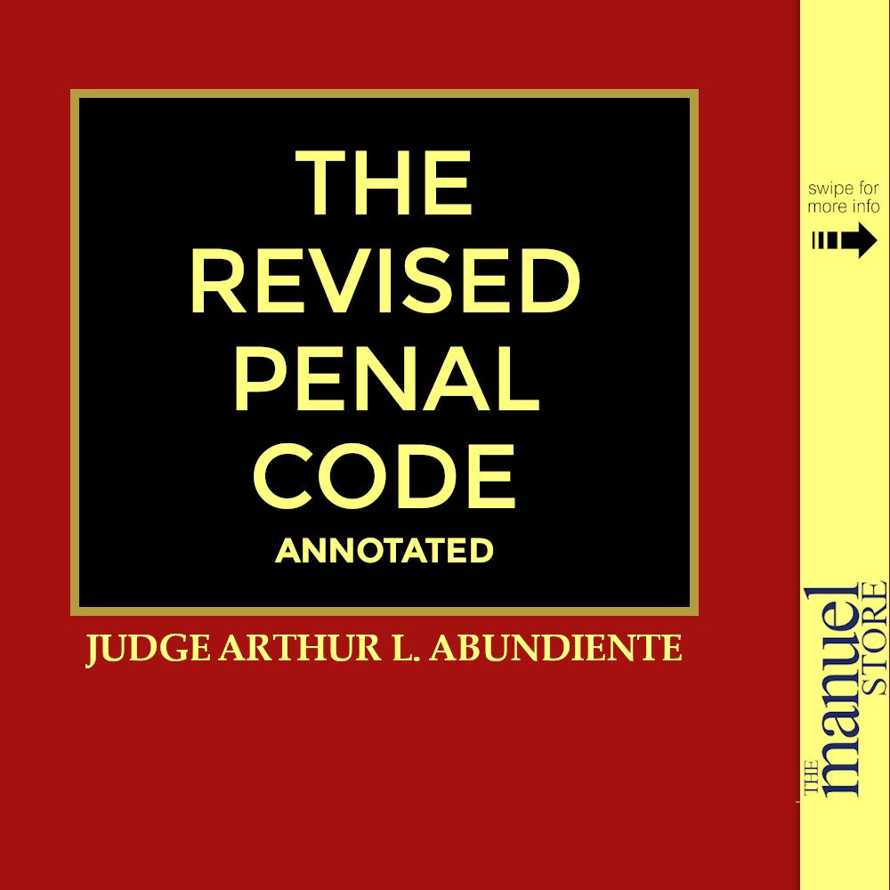 Abundiente (2020/2022) - Revised Penal Code (RPC) - Criminal Law Book ...