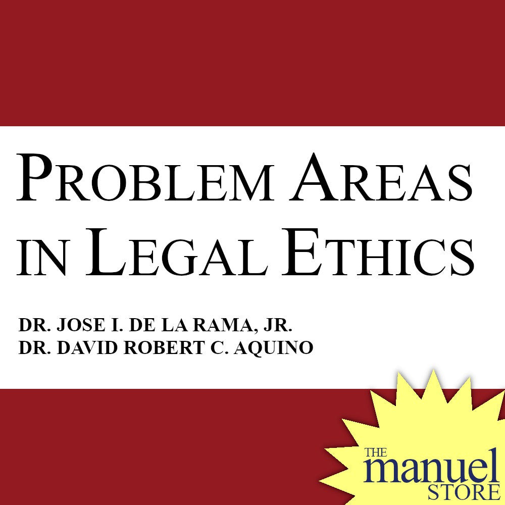 De La Rama + D.R. Aquino (2021) - Problem Areas in Legal Ethics (PALE ...