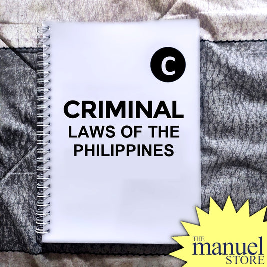 Codal Notebook (2023) - Criminal Laws Revised Penal Code RPC Indeterminate Sentence School Special