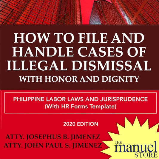 Jimenez (2020) - How to File and Handle Cases of Dismissal - Law Book