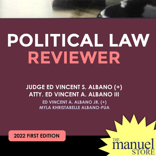 Albano (2020/2022) - Political Law Reviewer by Judge Ed Vincent - Constitution Public International