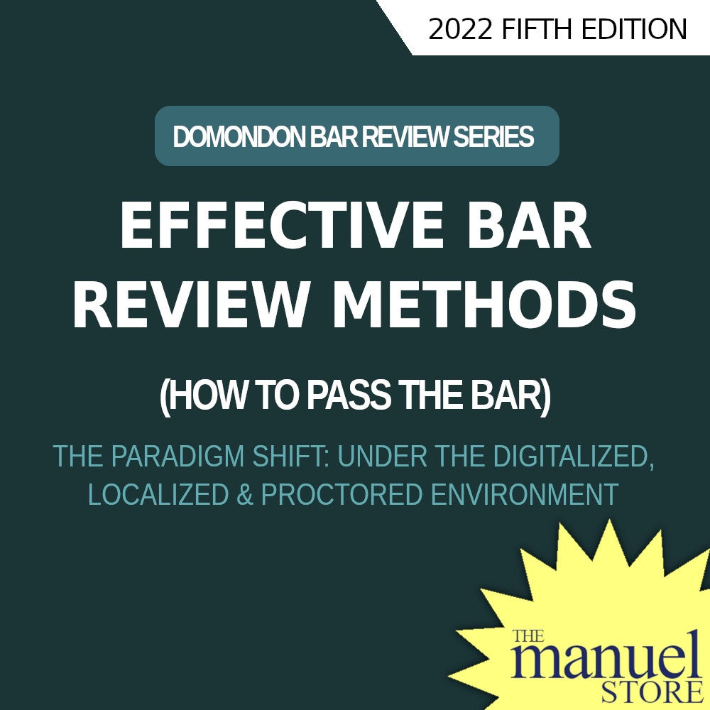 Domondon (2022) - Effective Bar Review Methods How to Pass the Digitalized