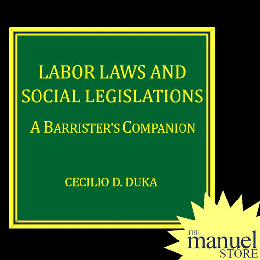 Duka (2023) - Labor Laws and Social Legislation - Barrister's Companion - By Cecilio - Bar Reviewer