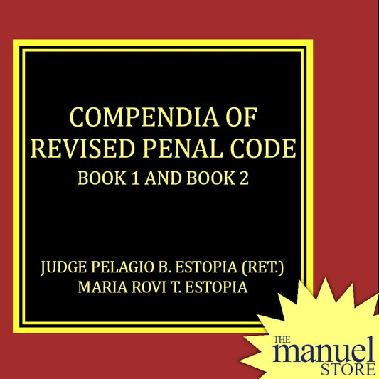 Estopia (2015) - Revised Penal Code, Compendia of: Book 1 and Book 2 - One Two I II