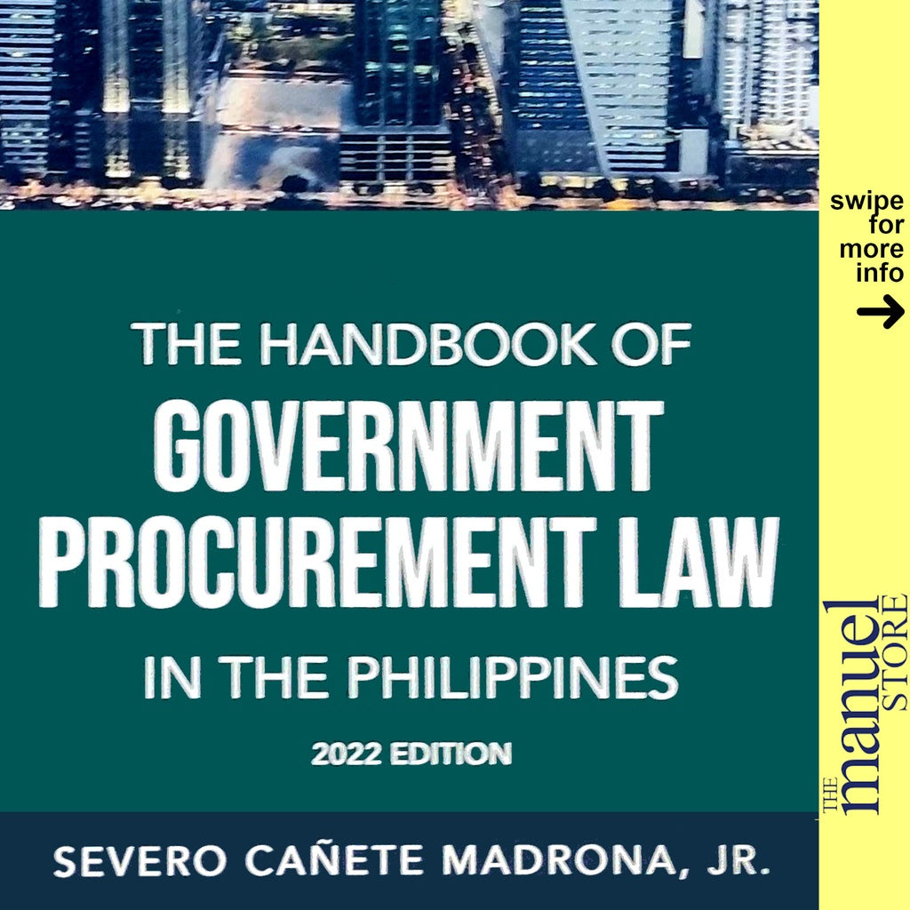 Madrona (2022) Government Procurement Law - The Handbook of - by Severo Canete