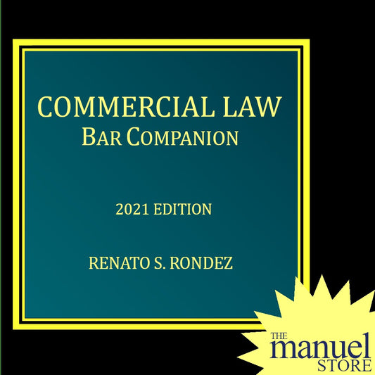 Rondez (2021) - Commercial Law Bar Companion - Reviewer in on - by Renato