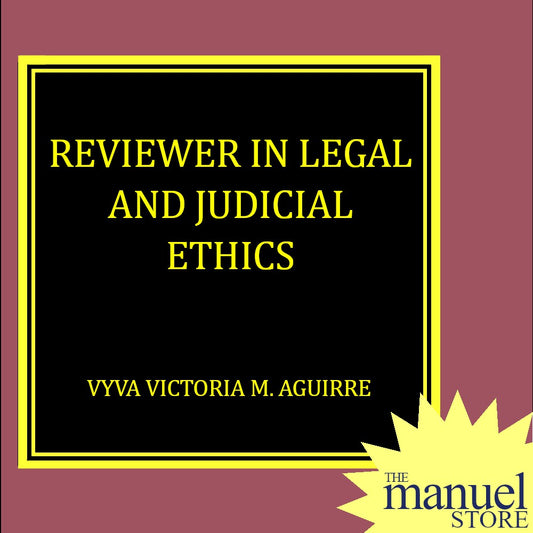 Aguirre (2019) - Legal and Judicial Ethics - Reviewer on - by Viva Victoria