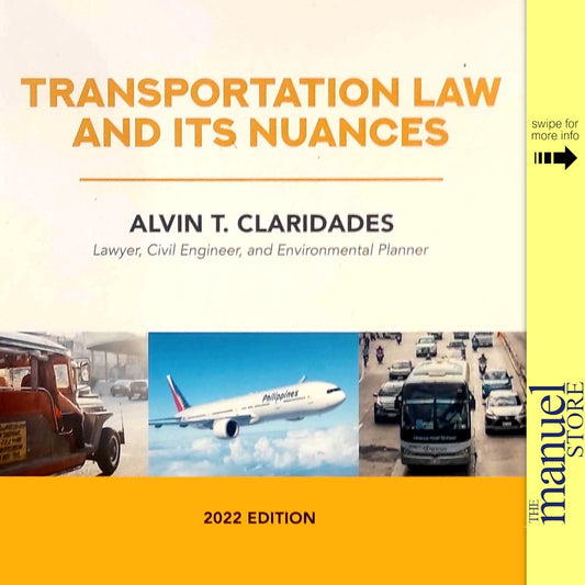 Claridades (2022) - Transportation Law and its Nuances: Jurisprudence - by Alvin